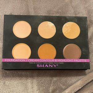 EUC SHANY Foundation, Contour & Highlight Palette - Cream, Tan, Brown Shades